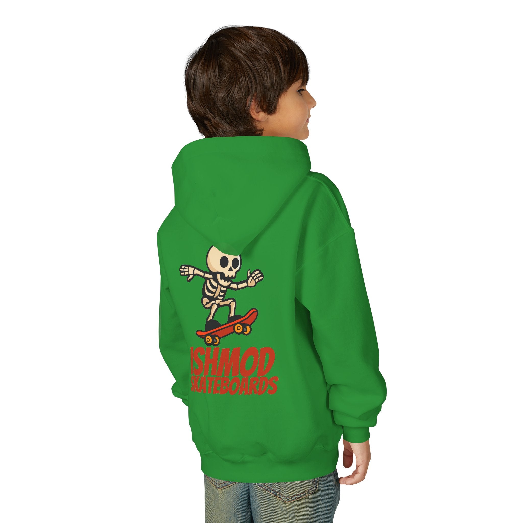 ISHMOD Skateboards Kids Skeleton Hoodie