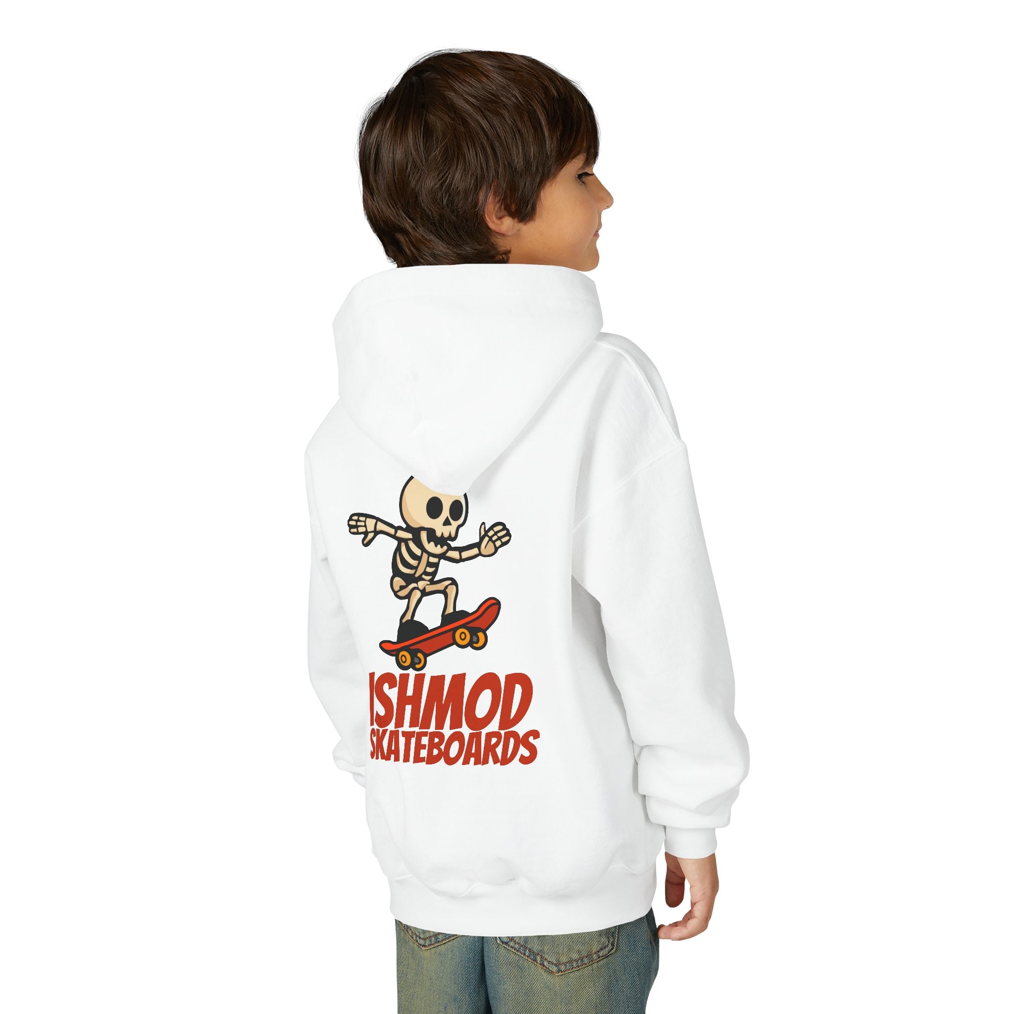 ISHMOD Skateboards Kids Skeleton Hoodie