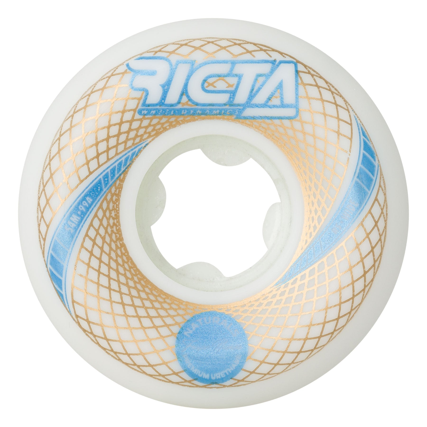 Ricta Nunes Vortex Naturals White Wide 54mm 99a Skateboard Wheels