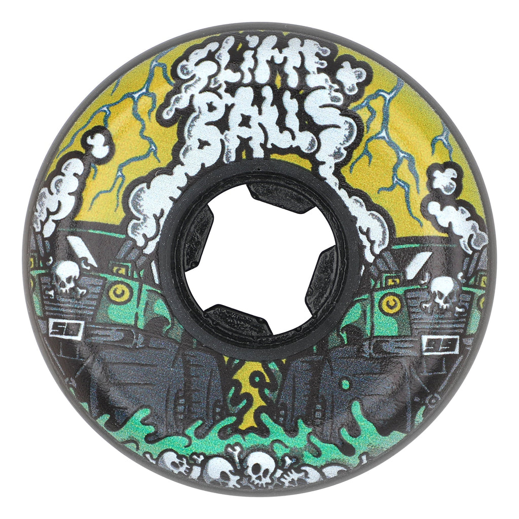 Slime Balls Accelerator Vomit Mini Black 58mm 99a Skateboard Wheels