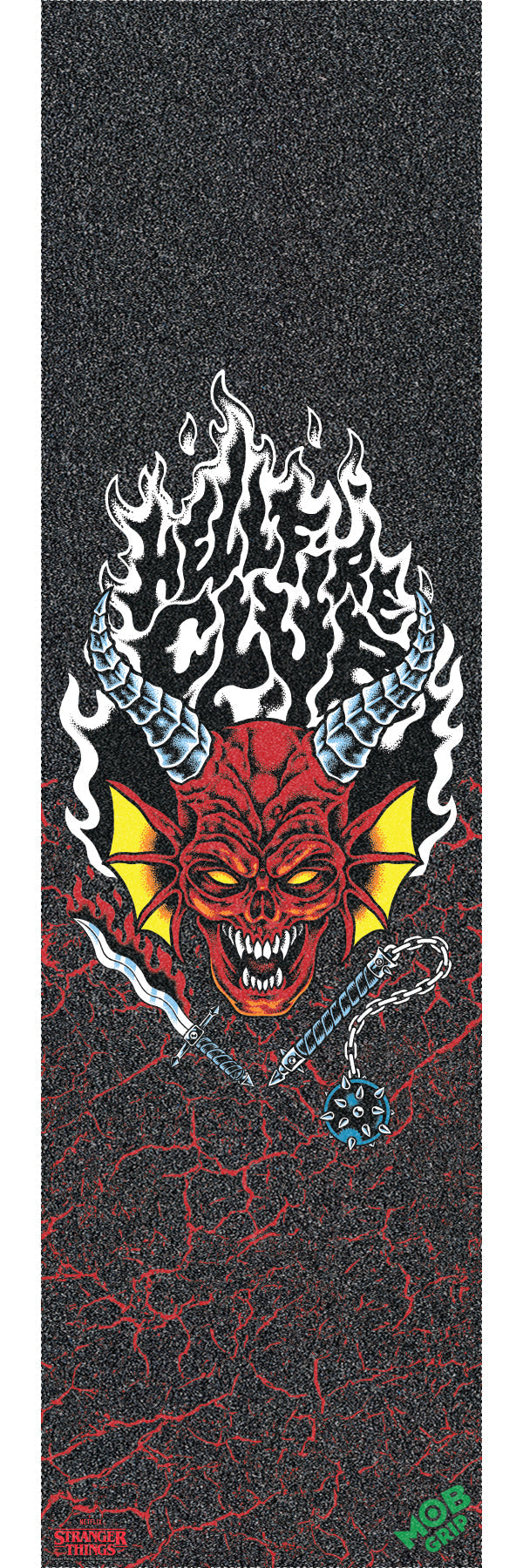 Mob x Stranger Things Hellfire Club 9" Skateboard Grip Tape